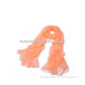 Sweet Solid Color Soft Womens Long Silk Scarf